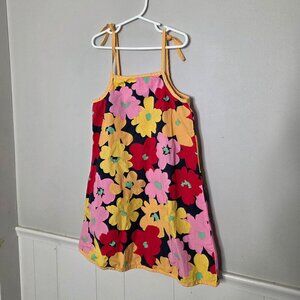 HANNA ANDERSSON Floral Cotton Poplin Dress